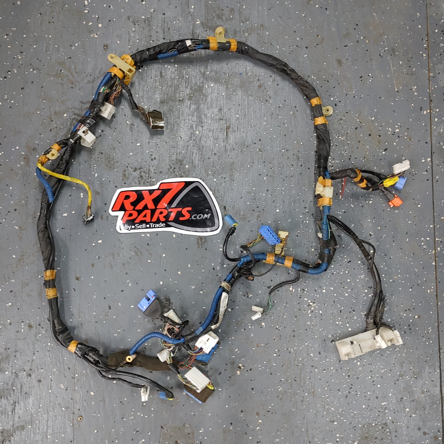 FD02-67-040E RX7 FD FD3S 93 - 02  Firewall Dash Wiring Harness - Auto Trans w/o Sunroof Mazda S4B0/126