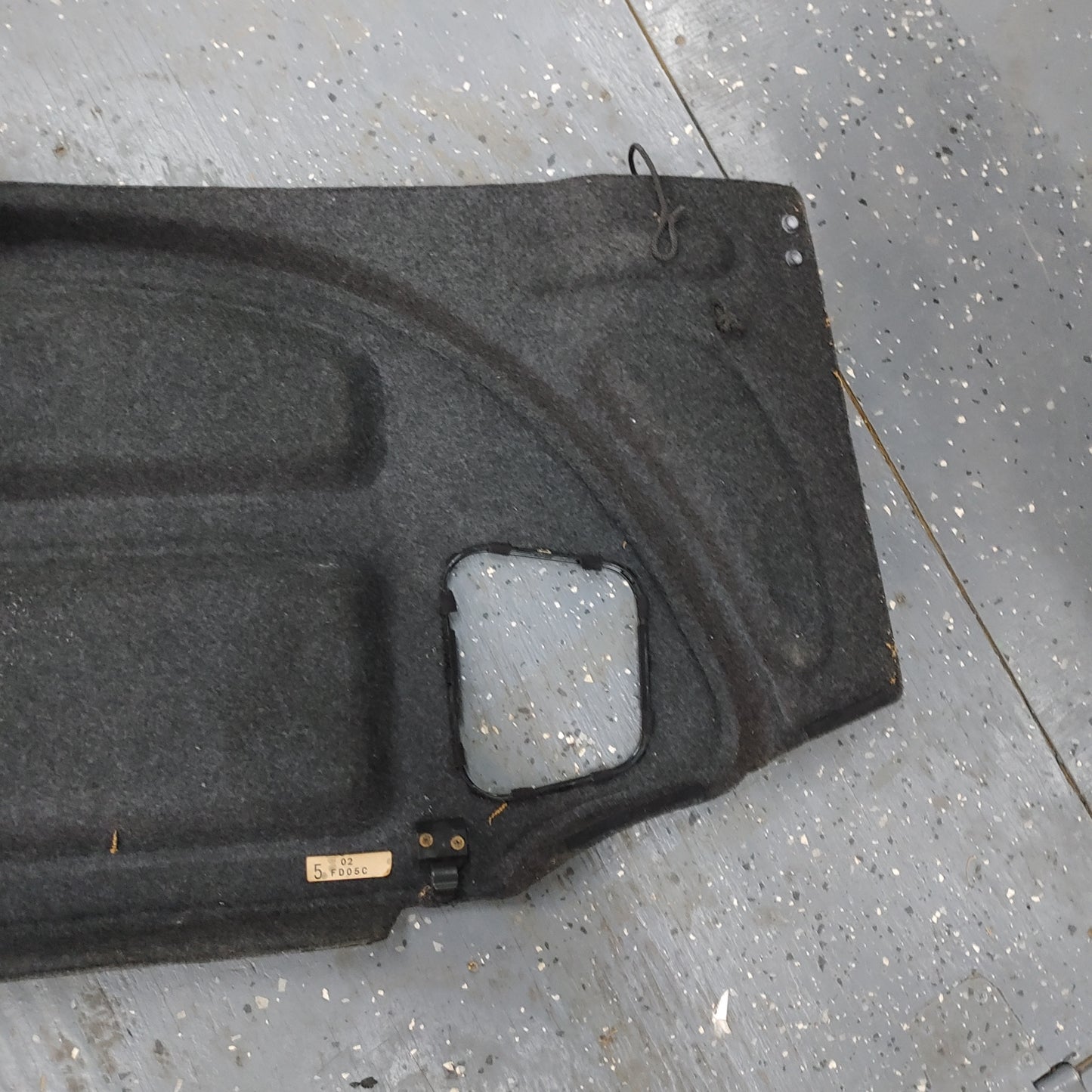 LHD, RHD Bose Rear Parcel Hatch Privacy Shelf Cover  RX7 FD FD3S 93 - 02 Mazda S4B0/183