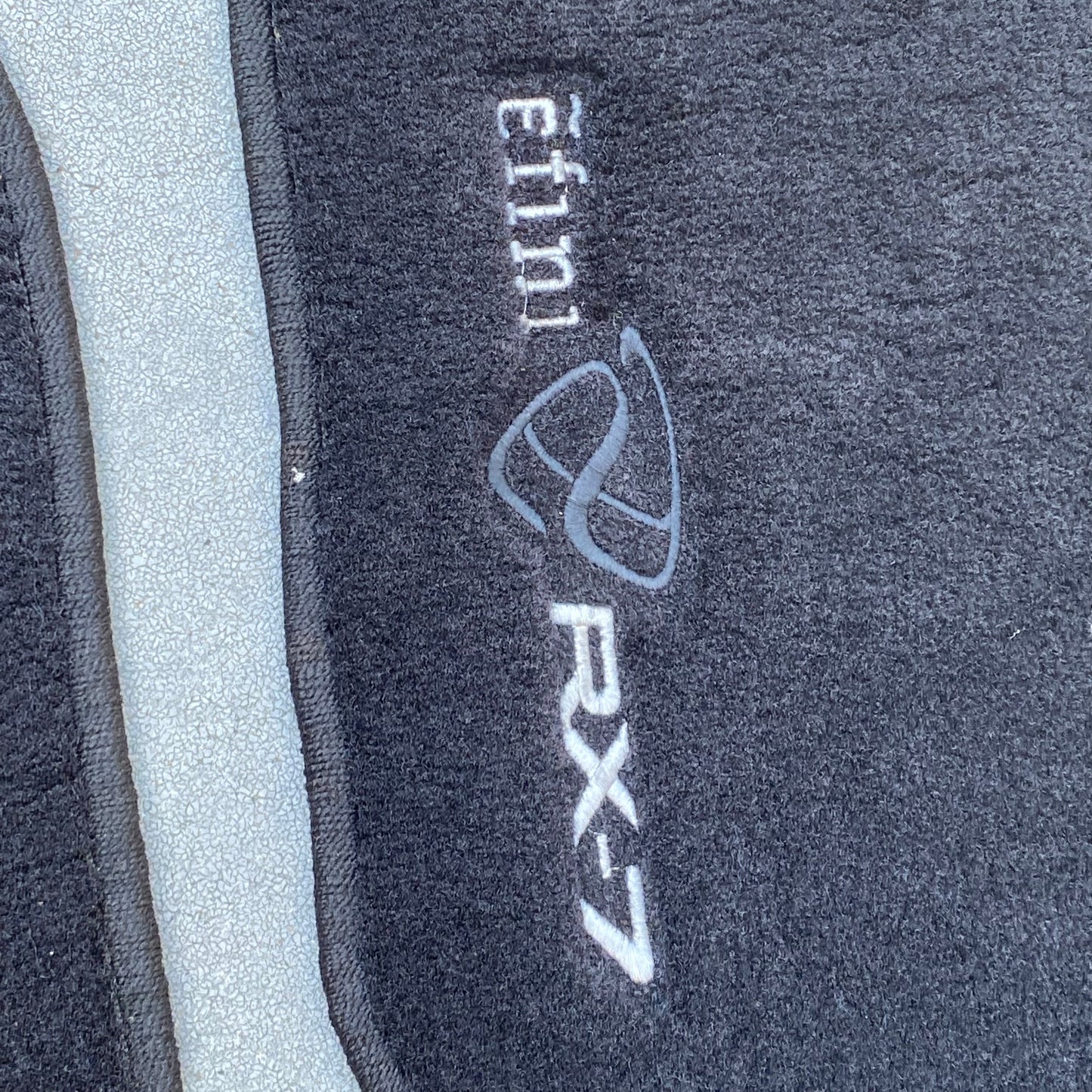 LHD Custom Efini Embroidered Floor Mats  Mazda Rx7 FD3S FD S7B11/7